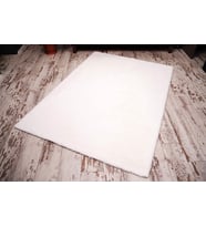 Tappeto Rex Dekoratif Post Peluş Halı Beyaz