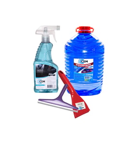 CEM CAR CARE 4'lü Kışlık Bakım Seti