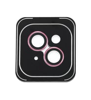 iPhone 14 PVD Metal Kamera Lens - Pembe