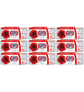 Bingo Clean Yüzey Temizlik Havlusu 96 Yaprak Sevilen Kokular Lovely - Gül (9 Lu Set) 864 Yaprak