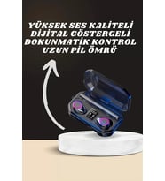 Yeni Nesil Akıllı Saat Bluetooth Kulaklık Kampanyası Dijital Göstergeli Powerbankli