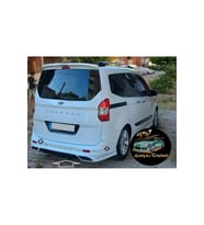 FORD COURİER ARKA TAMPON EKİ (2013-2022) FİBERGLASS BOYASIZ