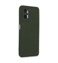 Realme 9i 4g Kılıf Nano İçi Kadife  - Koyu Yeşil
