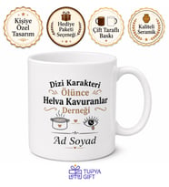 Dizi Karakteri Ölünce Helva Kavuranlara Drama Kupa Bardak Hediye