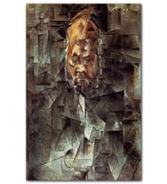 Cakatablo Portrait of Ambroise Vollard 1910 by Picasso MDF Tablo