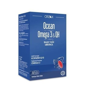 Ocean Omega 3 & QH 30 Yumuşak Kapsül