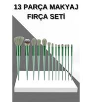 13 Parça Makyaj Fırça Seti Far Fırçası Allık Fırçası Yumuşak Uçlu