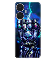 Realme C55 Kılıf Silikon Desen Özel Seri Thunder Play 1760