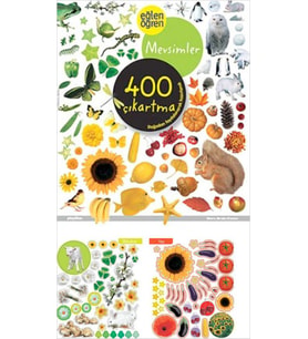 Eğlen Öğren - Mevsimler 400 Çıkartma