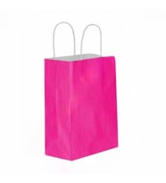 Burgu Saplı Fuşya Çanta 25x31x12 250 ADET