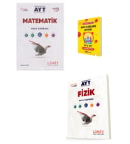 Limit AYT Matematik ve Fizik Soru Bankası + Planlama Defteri