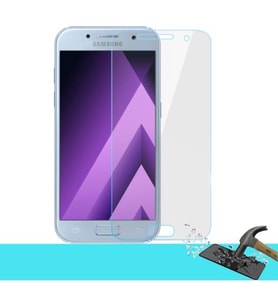 Samsung Galaxy A3 2017 Ekran Koruyucu Yeni Nesil HD Kalite Tempered Glass Cam (Renksiz)