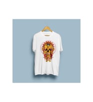 Oversize Skull Vector Tasarım Unisex T-shirt