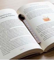 Akik Doğal Taşlı Kitap Ayracı ve Cetvel eukaonks