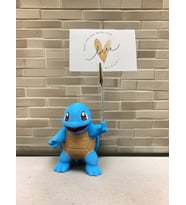 FingArt Squirtle Pokemon Fotoğraf ve Not Tutucu - Pokemon Temalı Masaüstü Aksesuarı Metal Kıskaç Notluk
