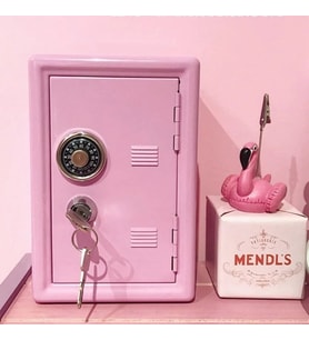 Kilitli Kasa Kumbara -pembe