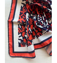 Trend Dijital Baskı  Batik Desenli Royan Eşarp Desen 3 Renk 6
