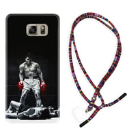 Samsung S7 Edge S20 Fe Plus Ultra S21 S22 Kılıf Boyun Asklı Rasta Silikon Moon Baloon 1369