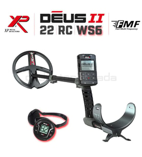DEUS 2 22,5CM FMF BAŞLIK,ANA KONTROL ÜNİTESİ,WS6 KULAKLIK