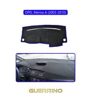 OPEL Meriva A (2003-2010)TORPİDO KORUMA HALISI MAVİ KENAR