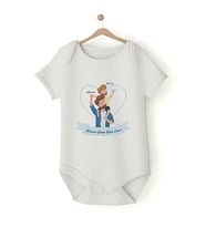 Babalar Gününe Özel İsimli Bebek Çıtçıtlı Body
