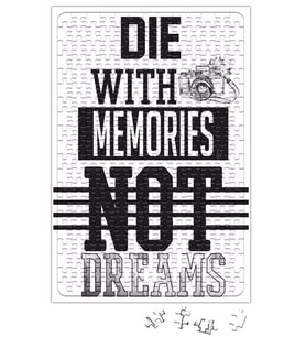 Die With Memories White Puzzle 240 Parça Yapboz