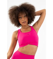 Maraton SlimFit Kadın Atlet Yaka Fuşya Bra