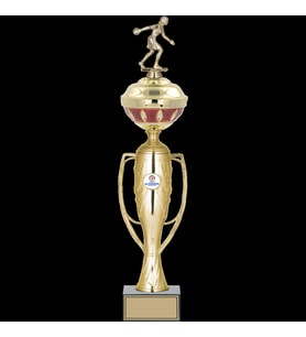 ODAK KUPA - Figürlü Kupalar - Bowling Kadın Figürlü Kupalar FG-073 A - 53 cm