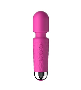 Mini Wand Massager Şarjlı Vibratör - Pembe