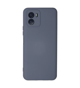Vivo Y15s Kılıf Nano İçi Kadife Silikon - Gri