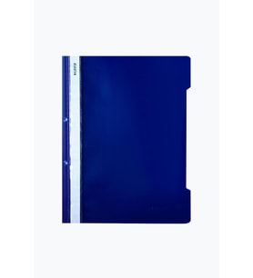 Leitz Telli Dosya Plastik Lacivert L-4189 (50 Li Paket)