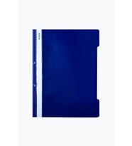 Leitz Telli Dosya Plastik Lacivert L-4189 (50 Li Paket)