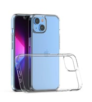 Apple iPhone 14 Plus Kılıf Full Şeffaf Sararmaz Kapak (Renksiz)