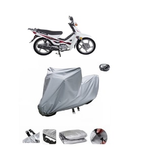 RMG Moto Gusto Spyder 100  Su Geçirmez Motosiklet Brandası ARKA ÇANTA UYUMLU