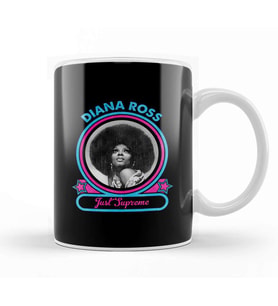 Diana Ross Just Supreme Kupa Bardak Porselen