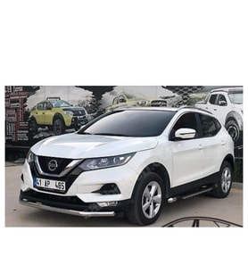 Nissan Qashqai Uyumlu J12 -2017 Ön Tampon Altı Koruma Demiri [Bıyık]