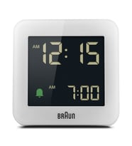 BRAUN BC09W BEYAZ DİJİTAL ALARMLI MASA SAATİ