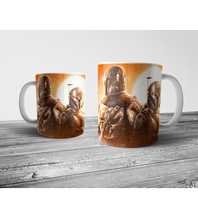 Pixxa Bo-Katan Kryze Mandalorian Star Wars Kupa Bardak Model 2