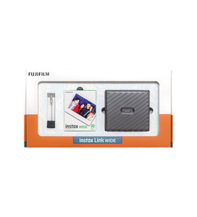 Instax Link Wide Gri Akıllı Telefon Yazıcısı Bundle Box