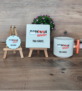Radyoloji Teknikeri Hediye Seti Kupa Bardak T Kulplu, Dekoratif Taş, Anahtarlık Radyoloji Teknikerine Hediye (Model 7)