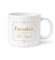 İsme Özel Emsalsiz Yazılı Kupa Bardak Hediye Özel Tasarım Porselen