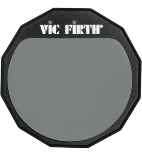 Vic Firth 6" Tek Taraflı Çalışma Padı, Yumuşak Lastik