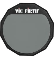 Vic Firth 6" Tek Taraflı Çalışma Padı, Yumuşak Lastik