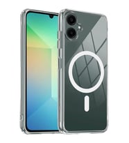 Newface Samsung Galaxy A07 4G Combo Sert Şeffaf Magsafe Kapak - Şeffaf
