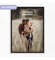 Fotoğrafından Çerçeveli Puzzle Baskı (500 Parcalı)
