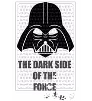 Darth Vader O Lado Negro Da Força Puzzle 240 Parça Yapboz