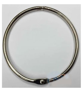 Northcity Kilitli Yuvarlak Halka 5cm - Güçlü Metal Anahtarlık Halkası