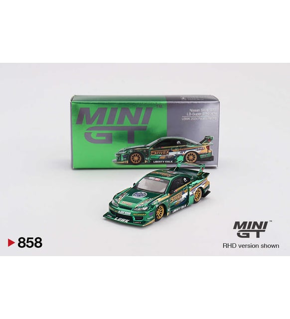 Mini GT 1/64 858 Nissan LB-Super Silhouette S15 SILVIA LBWK 2024