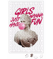 Girls Just Wanna Have Fun Puzzle 240 Parça Yapboz