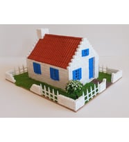 MİNİ HOBBY MAKET TAŞ YAPILAR Yayla Evi Minyatür Hobi Taş Maket